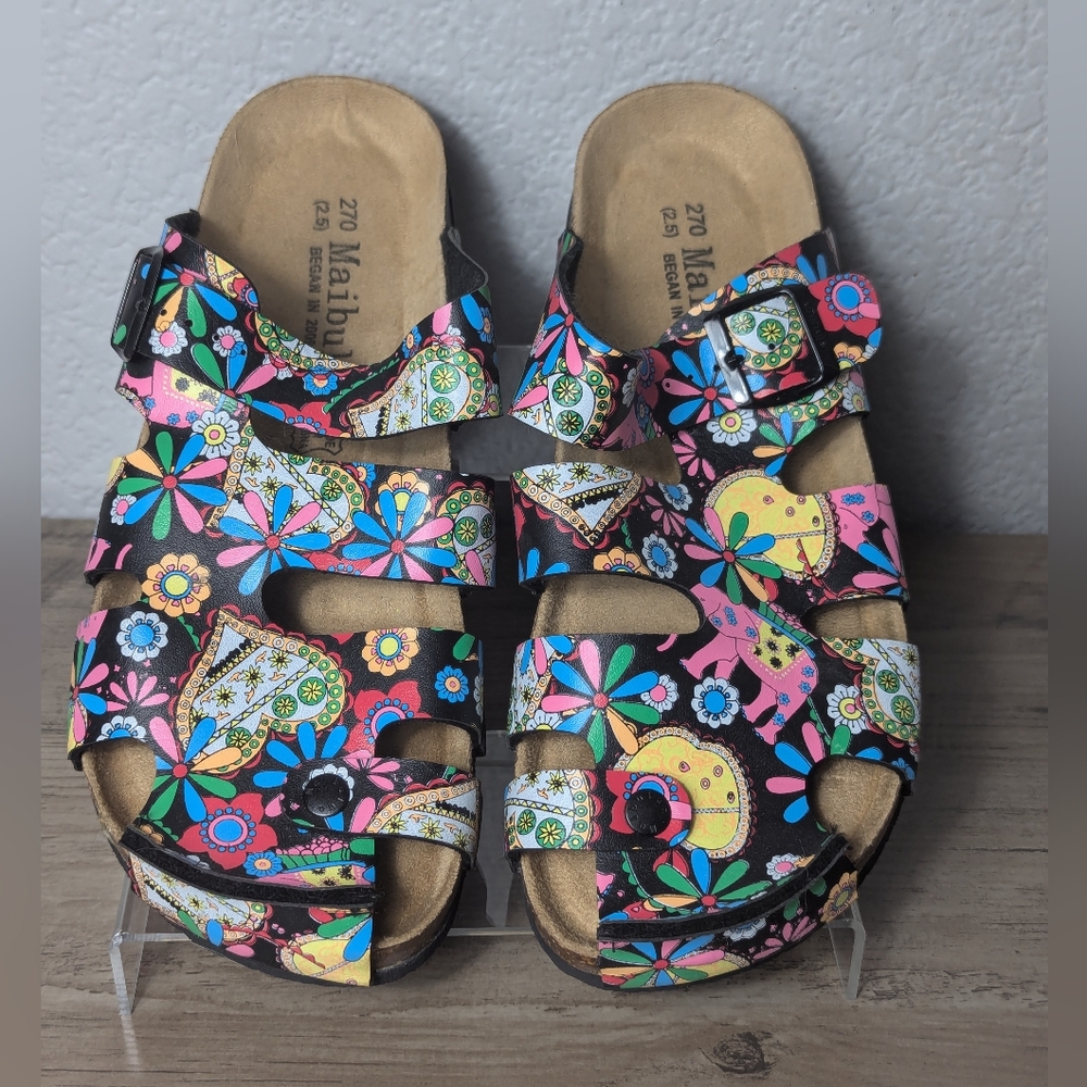 MAIBULUN Strappy Slide Clogs  Sandals Women’s 44